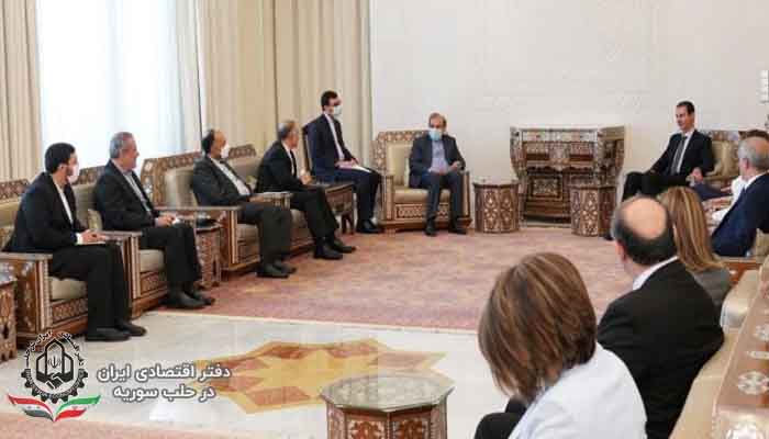 دیدار بشار اسد با علی اصغر خاجی مشاور ارشد وزیر خارجه ایران
