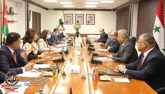 نشست گسترده وزرای سوریه با اردن برای تقویت همکاری و حل اختلافات