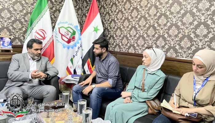 مهندس مهدی عباسی مدیر دفتر اقتصادی ایران در حلب