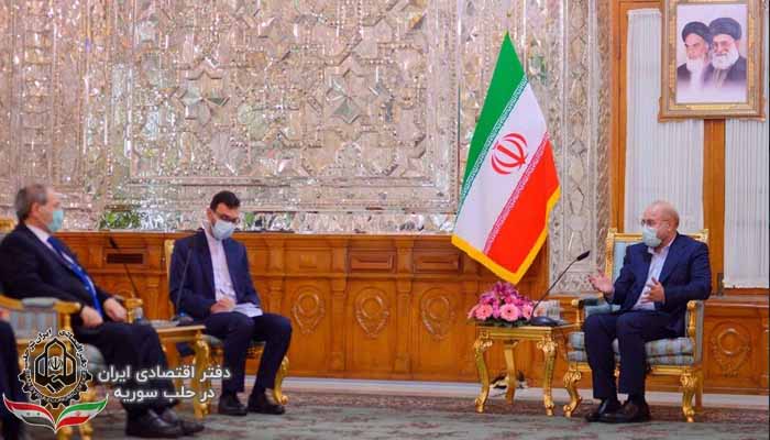 دیدار قالیباف فیصل مقداد