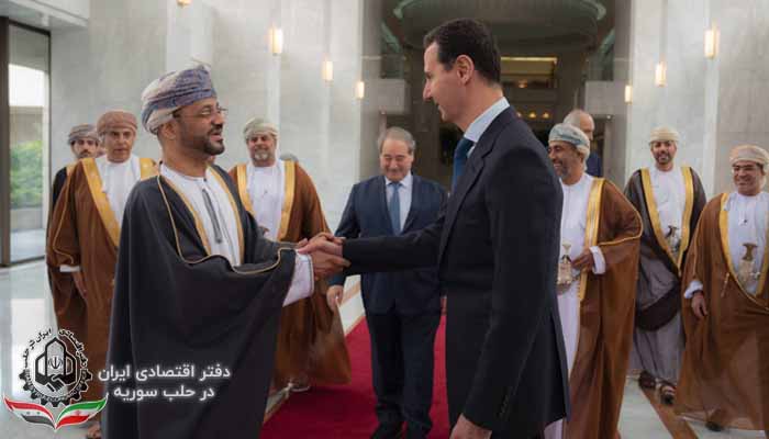 دیدار رئیس جمهور بشار اسد با وزیر امور خارجه سلطاننشین عُمان